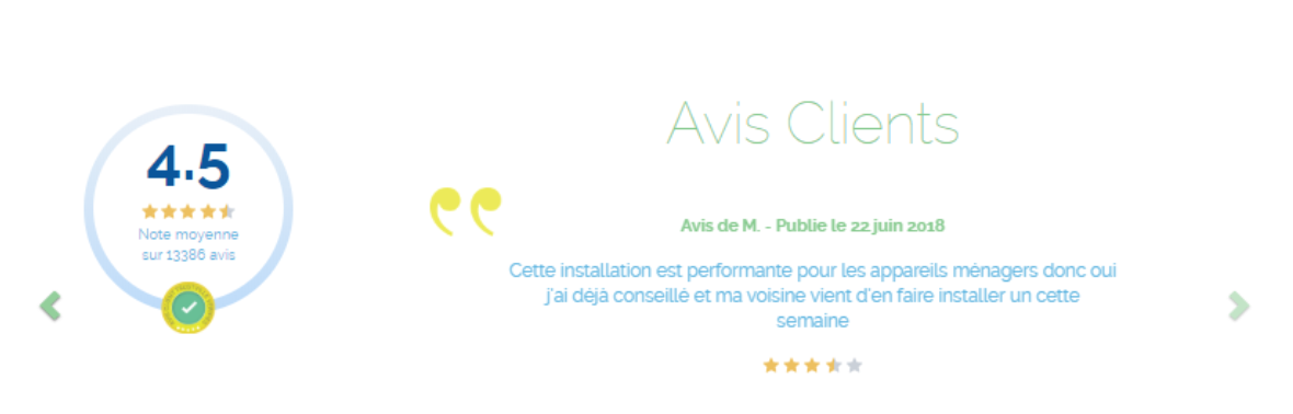 Avis Client Parimis